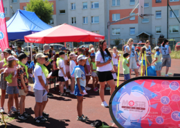 galeria zdjęć przedstawia letnie konkurencje i aktywności w mieście oraz wręczenie nagród