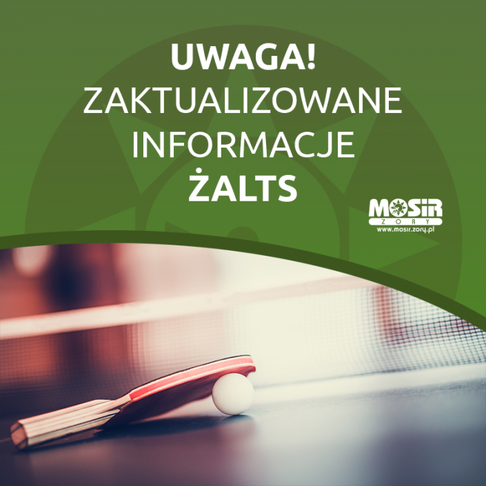 Grafika informująca o zaktualizowanych informacjach ŻALTS Grafika informująca o zaktualizowanych informacjach ŻALTS