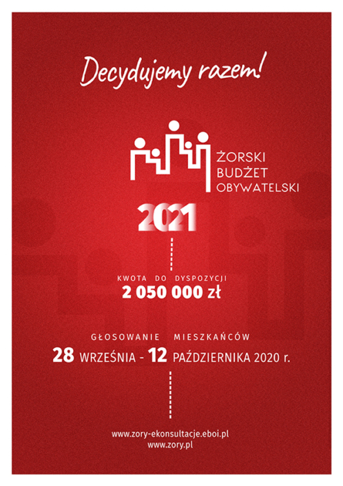 Plakat dot. głosowanie budżetu obywatelskiego