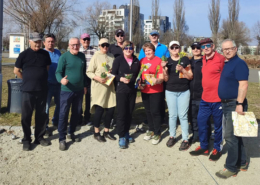 galeria zdjęć przedstawia zawodników na żorskim bulodromie i w zdjęciu grupowym