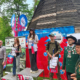 galeria zdjęć przedstawia zawody strzeleckie na strzelnicy Dębina i wręczenie nagród na podium