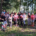 galeria zdjęć przedstawia zajęcia Nordic Walking w terenie, uczestników i ćwiczenia