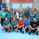 galeria zdjęć przedstawia turniej w bule w żorskiej hali sportowej oraz wręczenie nagród