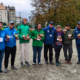 na zdjęciach grupowych zawodnicy ligi petanque z nagrodami