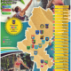 Plakat promuje XI Otwarte Mistrzostwa Śląska w siatkówce plażowej. Na grafice widoczni są zawodnicy podczas gry, mapa województwa z lokalizacjami turniejów oraz harmonogram rozgrywek kobiet, mężczyzn i mikstów odbywających się w różnych miastach regionu.